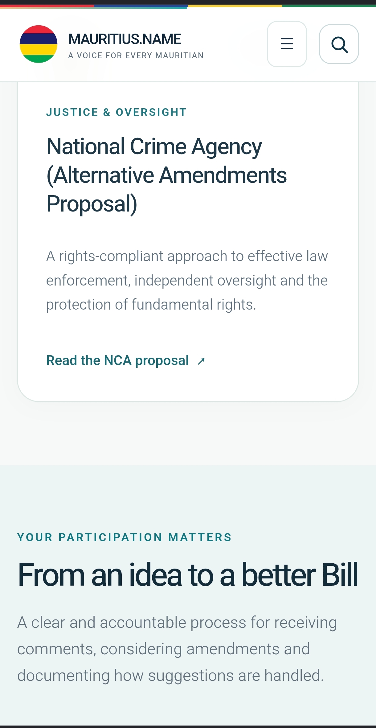 Proposition alternative relative à la National Crime Agency